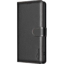 YH Market Samsung Galaxy S24 Ultra Manyetik Kart Tutucu Kickstand Pu Için Flip Case (Yurt Dışından)