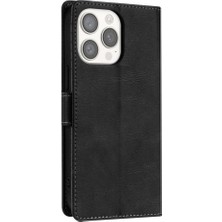 Mays Home1 IPhone 14 Için Flip Case Pro Max Çift Katmanlı Koruma Yan Cep Kartı (Yurt Dışından)