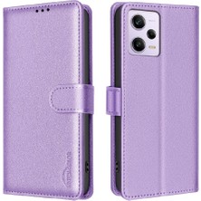 Mays Home1 Xiaomi Redmi Not 12 Pro 5g Için Flip Case Manyetik Rfıd Engelleme Kartı Pu (Yurt Dışından)