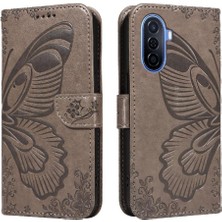 Mays Home1 Kredi Kartı Yuvası ile Huawei Nova Y70 Artı Flip Case Yüksek Kalite El (Yurt Dışından)