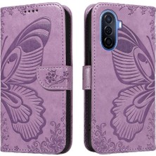 Mays Home1 Kredi Kartı Yuvası ile Huawei Nova Y70 Artı Flip Case Yüksek Kalite El (Yurt Dışından)