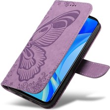 Mays Home1 Kredi Kartı Yuvası ile Huawei Nova Y70 Artı Flip Case Yüksek Kalite El (Yurt Dışından)