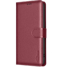 Mays Home1 Xiaomi Redmi Not 12 Pro 5g Için Flip Case Manyetik Rfıd Engelleme Kartı Pu (Yurt Dışından)