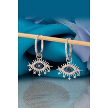 Silvano Jewelry 925 Ayar Gümüş Göz Küpe