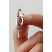 Silvano Jewelry 925 Ayar Gümüş Elegant Küpe