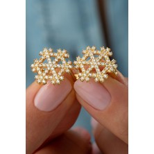 Silvano Jewelry 925 Ayar Gümüş Kartanesi Küpe