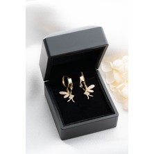 Silvano Jewelry 925 Ayar Gümüş Işıklı Kutuda Peri Küpe