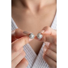 Silvano Jewelry 925 Ayar Gümüş Incili Küpe