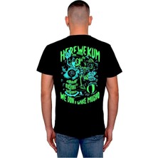 BUMETA Here We Kum We Don't Care Mugho Tişört  T-Shirt