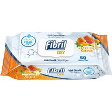 Fibril Oxy Narenciye Kokulu Islak Mendil 24X50 Lı Paket