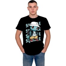 BUMETA Pokemon Squirtle Hippi Tişört  T-Shirt