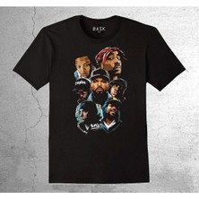 BUMETA Rap Rapstar's Eminem 2pac Biggie Tişört Çocuk T-Shirt
