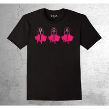 BUMETA Squid Game Korea Yeşil Işık Bodyguard Tişört Çocuk T-Shirt