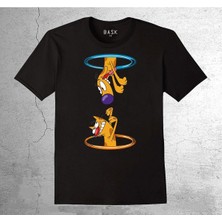 BUMETA Cat Dog Ikizler Birleşik Kedi Köpek Çizgi Dizi Animal Tişört Çocuk T-Shirt