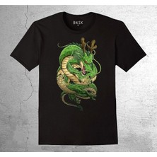 BUMETA Ejderha Green Ejder Canavar Monster Tişört Çocuk T-Shirt