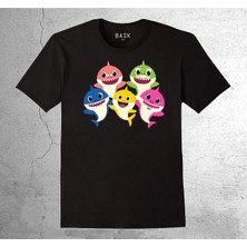 BUMETA Baby Shark Do Do Do Köpek Balığı Tişört Çocuk T-Shirt