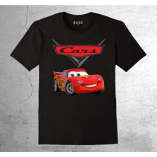 BUMETA Car Şimşek Mcqeen Arabalar Kırmızı Araba Tişört Çocuk T-Shirt