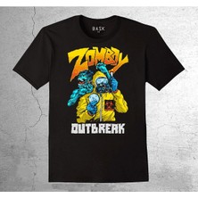 BUMETA Zomboy Dutbreak Monkey Deney Tişört Çocuk T-Shirt