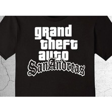 BUMETA Gta Sanandreas Grand Theft Auto Tişört Çocuk T-Shirt