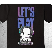 BUMETA Lets Play Cat Dj Kedi Party Time Tişört Çocuk T-Shirt