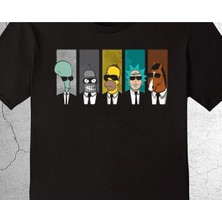 BUMETA Simpson At Kafası Uzaylı Rick And Morty Bojack Horseman Tişört Çocuk T-Shirt