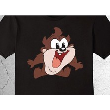 BUMETA Taz Mania Tazmanya Canavarı Monster Çizgi Film Tişört Çocuk T-Shirt