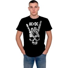 BUMETA Ac Dc Müzik Music Group Rock And Roll Heavy Metal Tişört  T-Shirt