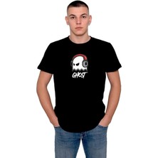 BUMETA Ghost Gamer Kulaklık Oyuncu Logo Tişört  T-Shirt