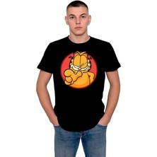 BUMETA Garfield Cat Kedi Çizgi Film Tişört  T-Shirt