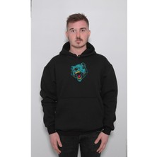 BUMETA Ayı Angry Bear Sweatshirt  Kapüşonlu Hoodie