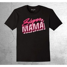 BUMETA Süper Mama Süper Anne Mükemmel Anne Tişört Çocuk T-Shirt