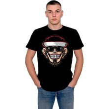 BUMETA Hip Hop Rapçi Maymun Monkey Smile Kep Tişört  T-Shirt