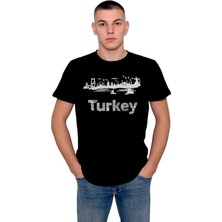 BUMETA Istanbul Galata Kulesi Kız Kulesi Eminönü Tişört  T-Shirt
