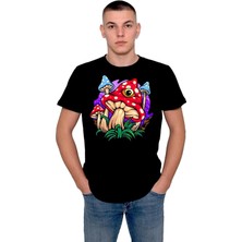 BUMETA Mushroom Mantar Mantar Ev Tişört  T-Shirt
