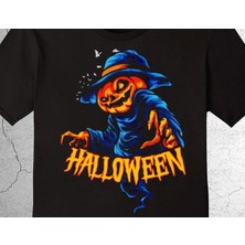 BUMETA Happy Halloween Bal Kabağı Cadılar Bayramı Tişört Çocuk T-Shirt