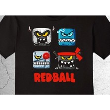 BUMETA Red Ball Game Redball Kırmızı Top Tişört Çocuk T-Shirt
