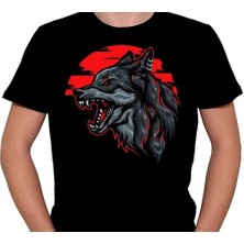 BUMETA Wolf Kurt Bozkurt Kurt Kafası Tişört  T-Shirt