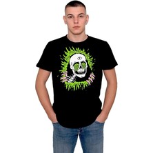BUMETA Skull Kuru Kafa Metal Metallica Music Müzik Band Tişört  T-Shirt