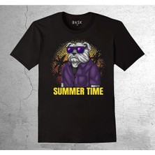 BUMETA Summer Time Dog Pitbull Paradise Tişört Çocuk T-Shirt