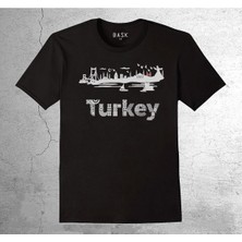 BUMETA Istanbul Galata Kulesi Kız Kulesi Eminönü Tişört Çocuk T-Shirt
