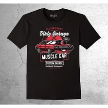 BUMETA Mustang Muscle Car Drag Classic Araba Tişört Çocuk T-Shirt