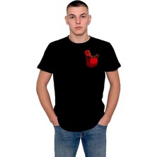 BUMETA Deadpool Minimal Cep Logo Tişört  T-Shirt
