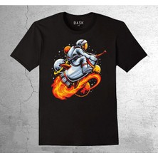 BUMETA Astronot Uzay Cosmos Rocket Tişört Çocuk T-Shirt