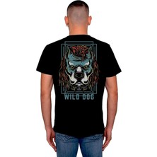 BUMETA Wild Dog Pitbull Street Gang Style2 Tişört  T-Shirt