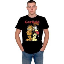 BUMETA Garfield Dog Cat Kedi Çizgi Film Tişört  T-Shirt