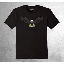 BUMETA Kartal Kara Kartal Çarşı Eagle Tişört Çocuk T-Shirt