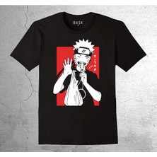 BUMETA Naruto Anime Kakashi Ice Cream Japanese Japon Tişört Çocuk T-Shirt