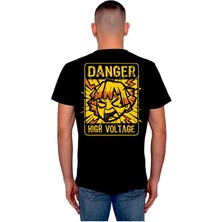 BUMETA Danger High Voltage Tehlike Voltaj Tişört  T-Shirt