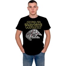 BUMETA Star Wars Millenium Falcon Cosmos Tişört  T-Shirt