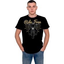 BUMETA Ride Free Motor Harley Tişört  T-Shirt